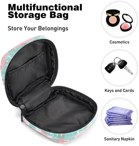 ORYUEKAN Чанта За съхранение на Хигиенни Кърпички, Преносими Многократна употреба Менструални Тампони джоб, Чанта за Съхранение на Тампони за Жени, Момичета, на Линия ?