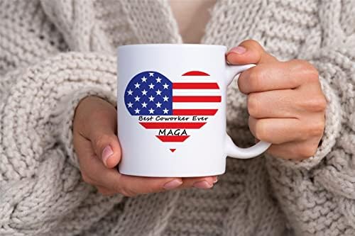 Qsavet Забавно Кафеена чаша за колеги-трампов, Ти си страхотна кафеена чаша за колеги-Трампов, Подаръци за приятелите-Трампов, Прощальные подаръци, Чаши за колеги, най-Добрите чаши за Кафе, за жени, Мъже Кафеена чаша
