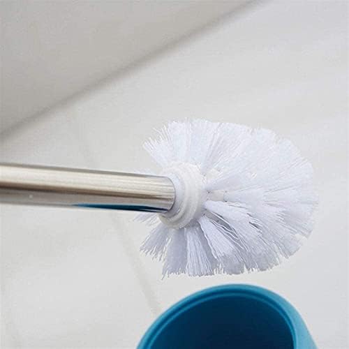 1stChoice Toilettenbürste aus Edelstahl, Modern und Einfach, Toilettenbürste mit langem Griff, Reinigungsbürste, langlebiges Badzubehör Brush (Color : Blue)