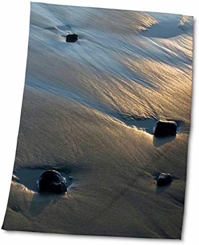 3дРоуз Данита Делимонт Бийч - САЩ, Орегон. Живописният плаж на залез слънце. - Кърпи (twl-231468-3)