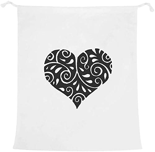 Чанта за дрехи /измиване /за Съхранение на Azeeda фигура във формата на сърце (LB00022838)