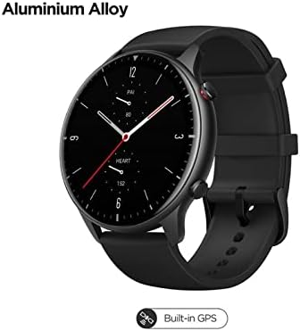 Умен часовник Алекса с вграден сверхдлинным на времето на автономна работа на Смарт часовници за вашия телефон Android и iOS (Цвят: сребрист)