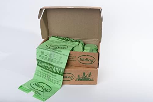 BioBag (САЩ) Компостируемый пакет за хранителни отпадъци с обем 2,6 литра, с дръжки, брой 150