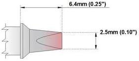 Длето Thermaltronics PM80CP200 30deg 2,5 мм (0,10 инча)
