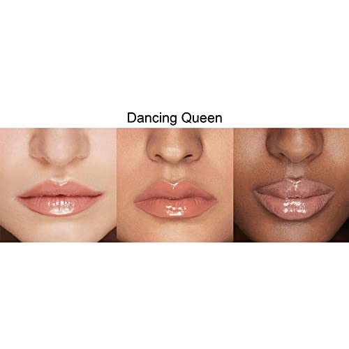 Rinna Beauty Icon Collection Блясък за устни - Dancing Queen - Вегетариански, дълбоко подхранва, овлажнява и предпазва устните Гланц за устни с високо съдържание на пигмент, без насилие - по 1 парче