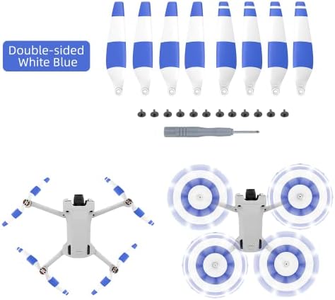 Резервни Лопатите на Витлото с ниско Ниво на шум за DJI Mini3 Pro, Двустранен Цветен Квадрокоптер с Найлонови Острие, Замяна за DJI Mini3 Pro, Аксесоари за летателни апарати