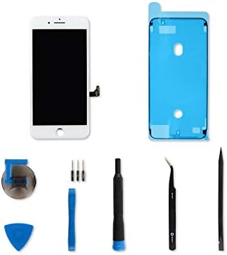 Екран iFixit е Съвместим с iPhone 8 Plus е Комплект за ремонт - Бял