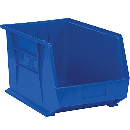 Кутии Fast BFBINP1811B Пластмаса за стифиране и окачване, 18 x 11 x 10, синьо (опаковка от 4 броя)