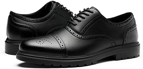 SVNKE/Мъжки Модел Обувки, Ежедневни Бизнес обувки-Оксфорд, Нескользящая здрави Обувки с крила, Класически Мъжки Официалната Обувки