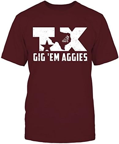 Тениска с фанатским принтом Texas A&M Aggies