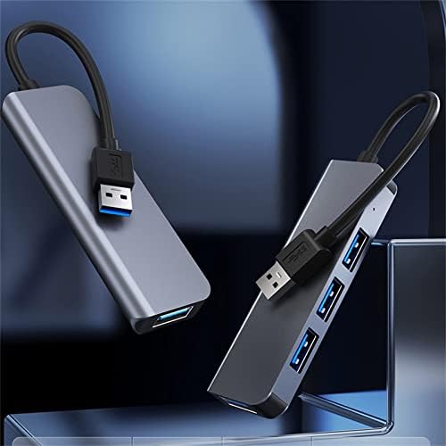 Високоскоростен 4-Портов USB 3.0 Multi Хъб Дърва Разширение за Десктоп Адаптер за лаптоп YX2