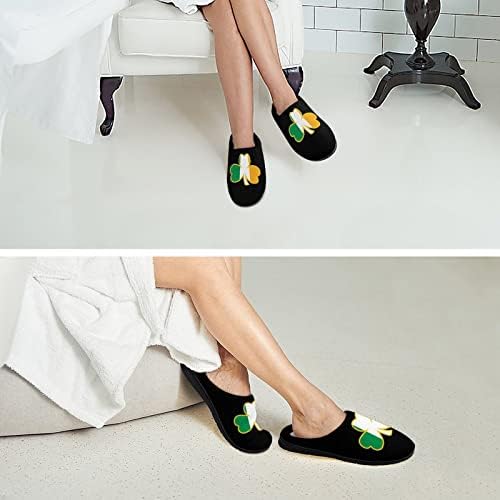 Домашни обувки Памучни Тапочек жени Ирландски Централи Мънички Миещи за спа спални на Хотел