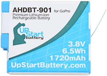 Замяна на батерията AHDBT-901 за камери GoPro SPBL1B - Съвместима с напълно декодированной батерия SPBL1B