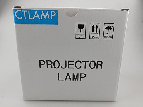 CTLAMP Оригинална лампа за проектор VLT-XD600LP/499B056O10 в колекцията с оригинална лампа вътре с кутия, съвместима с Mitsubishi XD600U FD630U WD620U XD600U-G FD630U-G GX740 GX745