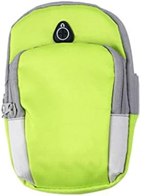 Ленти WERFDS Универсална Спортна чанта за мобилен телефон за джогинг, чанта за мобилен телефон, чанта за улицата, спортна чанта за ръце (Цвят: сив, размер: 10 * 18 cm)