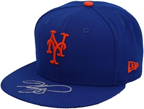 Бейзболна шапка New Era с автограф на Майк Пиаца Ню Йорк Метс - Шапки с автограф
