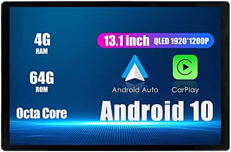 WOSTOKE 13,1 Android-радио CarPlay и Android Auto Авторадио Автомобилната Навигация Стерео мултимедиен плейър GPS Сензорен екран с RDS функция на DSP БТ WiFi Подмяна на устройство за Toyota Verso 2009-2018, ако е приложимо