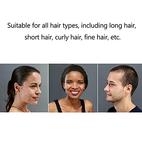 Фибри за коса за изтъняване на косата, Загуститель за коса Лесен за използване-Нежна растителна формула-Хипоалергенни-Естествен вид-Ефект за 10 секунди -Трае цял ден Влакна за удължаване на косата за мъже и жени 0,77