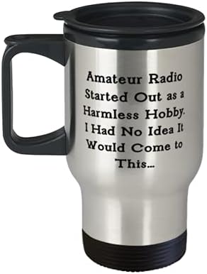 Идеални подаръци за любителите на радиостанции, аматьорски радио Започна като Безобидно хоби. Нямах представа, Че Преди да Дойде, Чаша за Любителски Радиопутешествия От