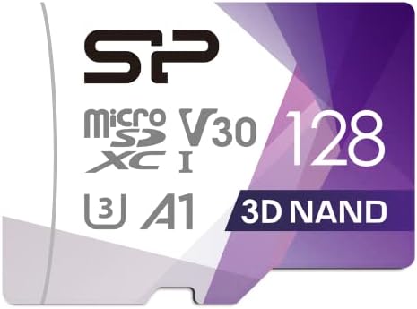 Карта памет Silicon Power Micro SD Card 128 GB с Адаптер