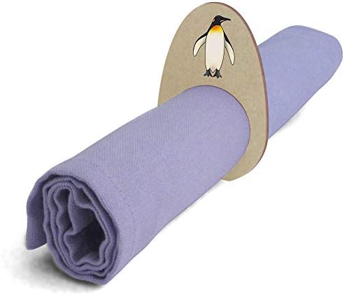 Azeeda 5 Дървени Пръстени/Притежателите за салфетки Императорски пингвин (NR00040719)