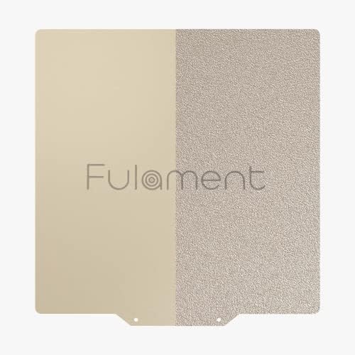 Включва плоча Fulament PEI за Creality На 5 Plus | Гладки и текстурирани Магнитна легло | Fula-Flex 2.0 | 377 x 370