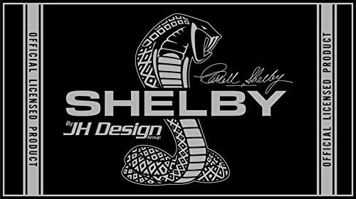 JH DESIGN GROUP Мъжки hoody Ford Shelby Cobra джоб с Эмблемами Отпред и отзад