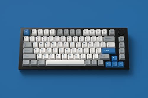 Набор от клавишните комбинации DROP DCX Камило, ABS-матрица Doubleshot, клавиатура в стил Cherry MX, съвместима с 60%, 65%, 75%, TKL, WKL, в пълен размер, 1800 подредбата и повече, бяла