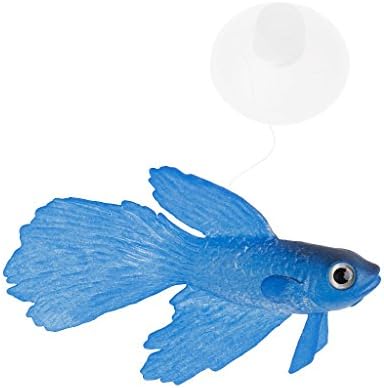 Блестящ Изкуствен Мек Силиконов Светлинен Ефект Betta Aquarium Fish Tank Украшение Декор, Декорация на Аквариум с Рибки, Силикон