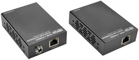Комплект пълнители Трип Lite 1 2 x HDMI, чрез Cat5 / Cat6, предавател и приемник, резолюция 1080p с честота 60 Hz, разстояние до 200 фута (B126-2A1)
