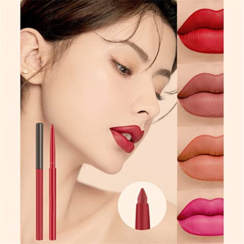 WGUST Lip Stain Калена Дръжка 18 Цветна Водоустойчива червило за очна линия на устните, Траен Молив за устни Цвят Дръжки Сензационни Формираща очна линия Грим за устни на Макс Облекло