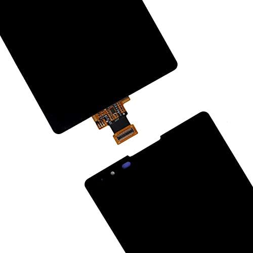 LCD екрани за мобилни телефони Lysee - Тествани Amoled-екран за Xiaomi Mi 8 LCD дисплей Mi 8 с цифров преобразувател в събирането на Смяна на сензорен екран 6,21 LCD инструменти Xiaomi Mi8 - (Цвят: черен с рамка)
