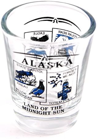 Пейзаж на щата Аляска Синята Нова Чаша