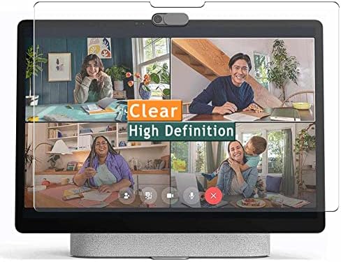 Защитно фолио за екрана Vaxson 3-Pack, съвместима с Facebook Portal Plus Smart Video Calling 14 14 Защитно фолио от TPU Стикер [Не закалено стъкло]