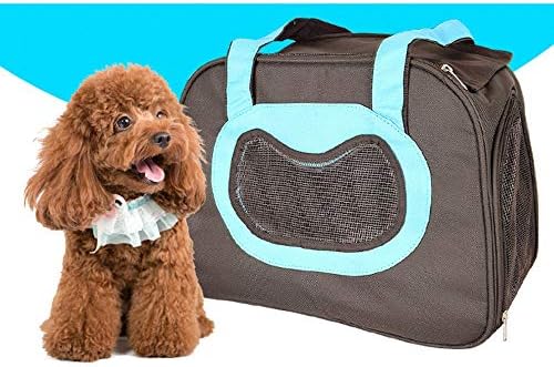 SCDCWW Пет Bag - Облагодетелствани авиокомпания Premium Pet Carrier Мека Чанта за котки и Кучета, Преносими Удобна Пътна чанта за домашни любимци