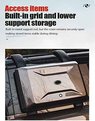 Gondwana Stone Външен Набор от Инструменти За Страничен монтаж на Кутия За съхранение Кутия с Ключалка е подходяща за Land Rover Defender 130 2020-2023