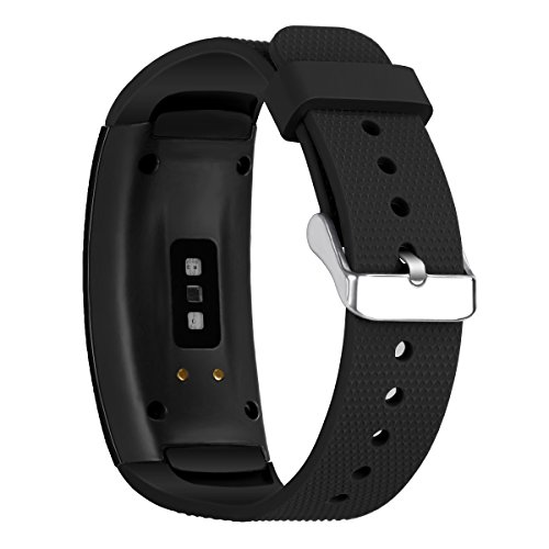 Взаимозаменяеми Каишка, Съвместима с Gear Fit2 Pro R365/Fit2 R360, Мек Силикон Каишка за Часовник, Аксесоар-Гривна за Мъже и Жени