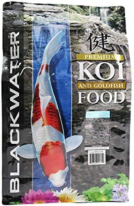 Blackwater Premium Koi и храна за златни рибки Cool Season Диетичен 5-фунтовый среден гранули