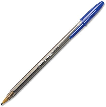 Химикалка химикалка BIC Cristal Xtra Bold, с удебелен кръстопът (1,6 мм), синя, 12 броя